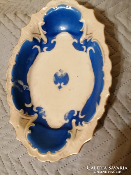 Antique blue bowl