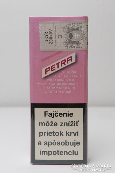 Petra slims women's Slovak unopened cigarette collection