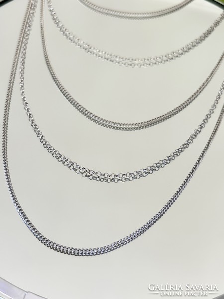 Fabulous six-row silver necklace necklaces