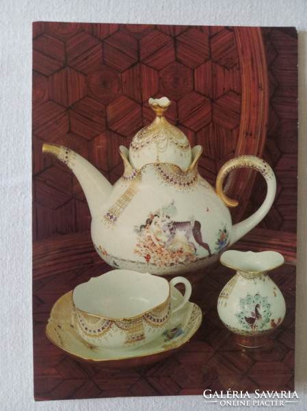 Képeslapkollekció a Meisseni Állami Porcelánmanufaktúra porcelángyűjteményéről