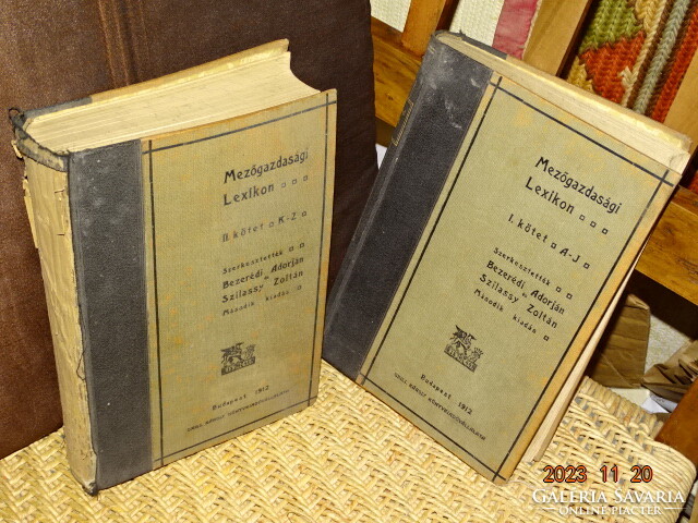 Agricultural lexicon 1-2 (complete !!!) 1911-1912