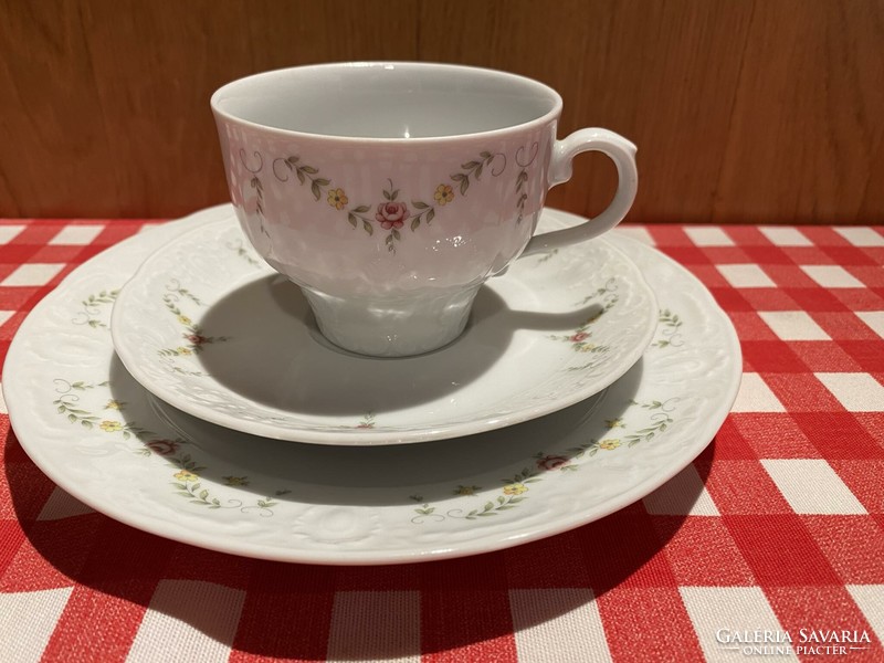Wonderful mitterteich - Bavarian, retro porcelain breakfast set