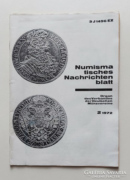 Germany, numismatic news 1972, German language auction news magazine