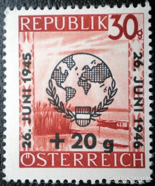 A771 / Austria 1946 International Day of the United Nations stamp postage stamp