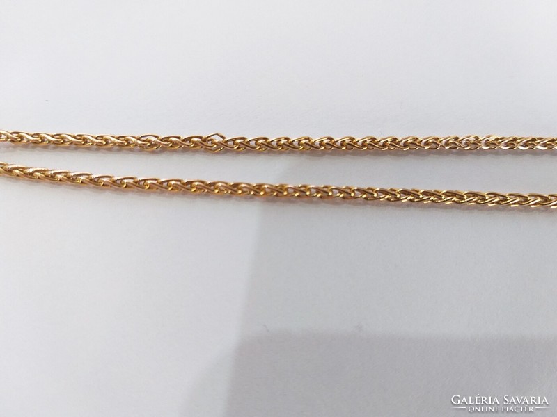 14K gold, 3.16g braided snake chain (no.: 24/76.)