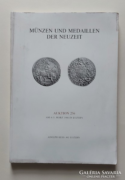 Switzerland - Lucerne 1986, auction catalog in German