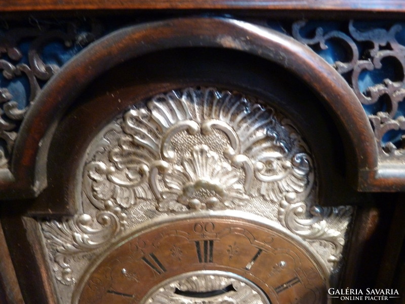 Baroque table clock case