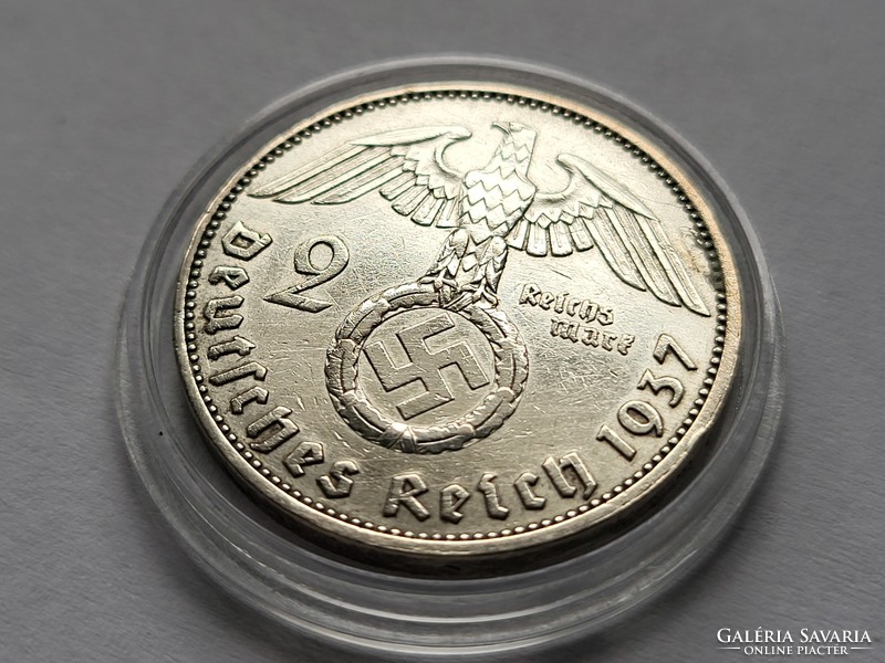 III. Birodalom ezüst 2 Márka 1937 A.