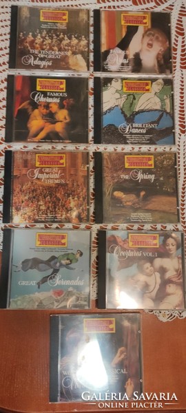 9 db Zenei CD Uniformgettable Classics külön-külön vagy csomagban