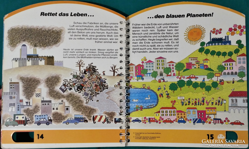 Carlo a. Michelini:schau hinein in unsere erde - look into our land, picture book in German