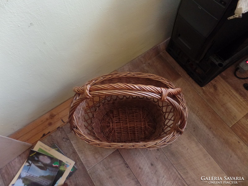 Old cane basket