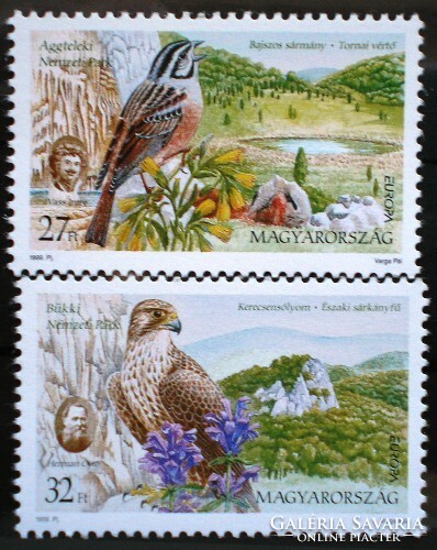 S4501-2 / 1999 europa - our national parks ii. Stamp series postal clerk