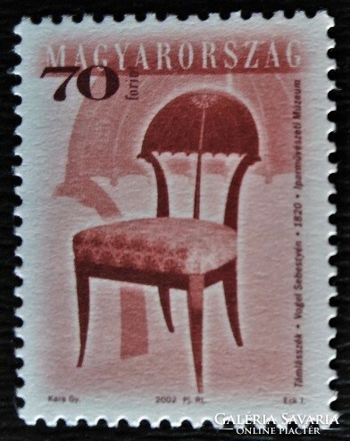 S4513-7I. / 1999  Antik Bútorok bélyegsor 70 Ft-s értéke 2002-s évszámmal postatiszta