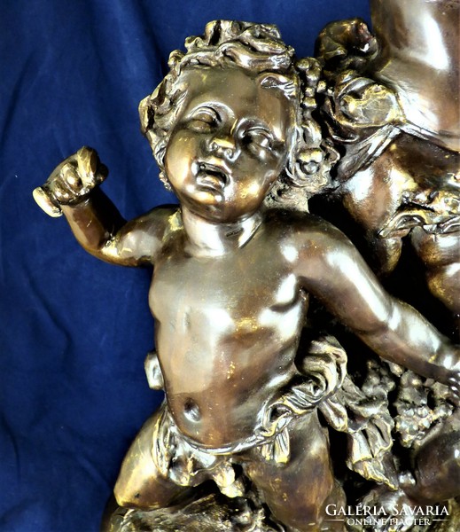 Gorgeous, antique, bronze statue, France, 19th century!!!