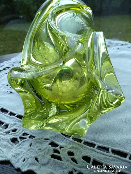 Gleccser üveg váza Val Saint Lambert-től