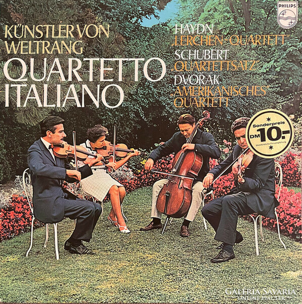 Quartetto Italiano - Haydn / Schubert / Dvořák - Kwartetspel In Optima Forma (LP)