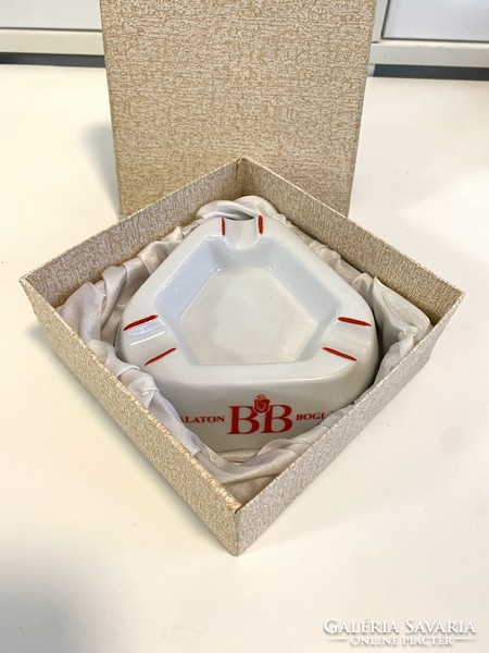 Numbered hólloháza hóllóháza porcelain ashtray ashtray in gift box new bb