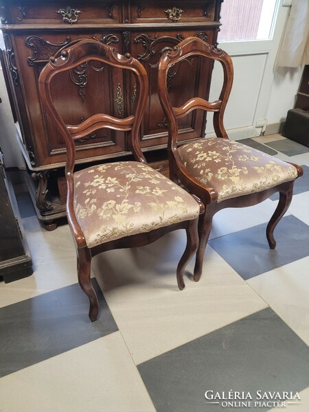 2db antik szék