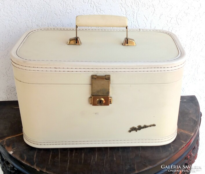 Luggagelo Olasz vintage pipere táska case ALKUDHATÓ Art deco design