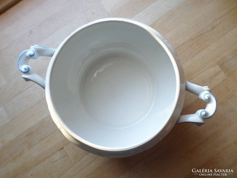 Zsolnay porcelain soup bowl