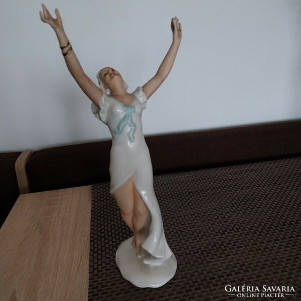 Heinz schaubach unterweissbach German dancer porcelain figure