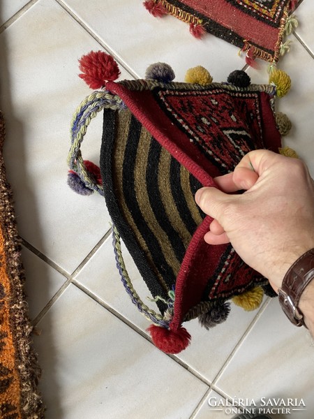 Hand-knotted nomadic Turkmen bag 2