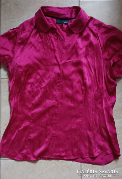 Next 16's genuine silk silk blouse with a velvety feel
