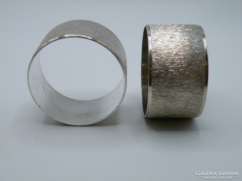 Uk0274 6 Piece Decorative Silver Plated Napkin Ring Napkin Holder Set Free Post