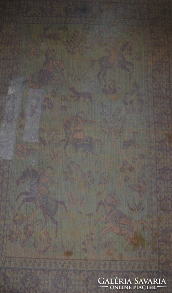 Hunter motif wall protector / tapestry