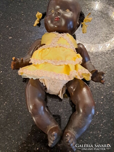 Old Negro doll toy 28 cm