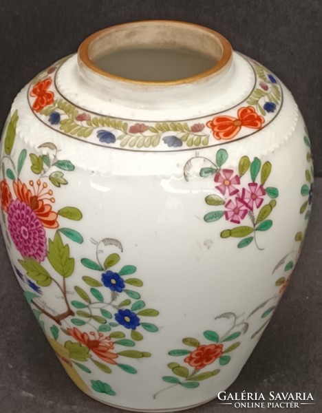 Old Herend Japonizing vase