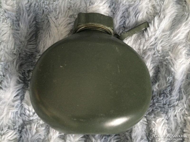 Mh military green metal water bottle - military, military equipment, accessory