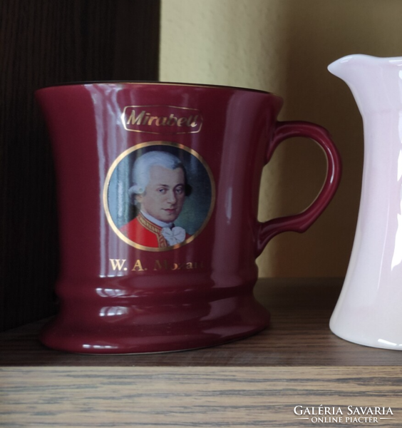 W.A. Mozart portré képes bögre Új! G."Maxi" fotóművész hagyatékából