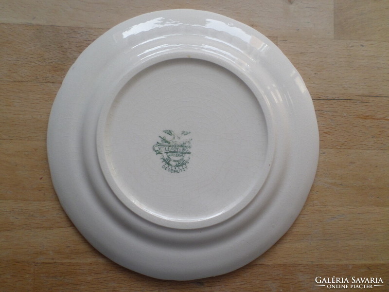 Antique villeroy & boch valeria porcelain small plate 17.5 cm