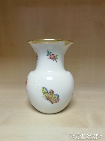 Herendi Viktória mintás porcelán váza