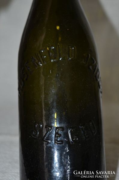 Old Rosenfeld Izidor Szeged beer bottle