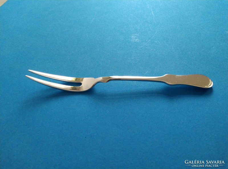 Silver meat fork 22 cm violin style