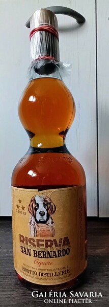 San Bernardo brandy, szép, bontatlan, 1 Liter / 40%