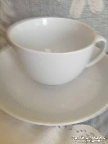 White 3 dl cup breakfast set