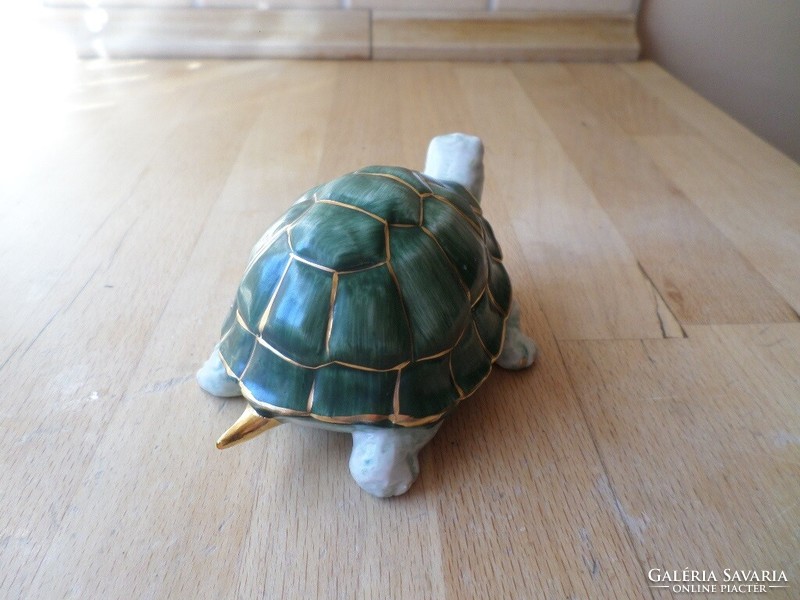 Capodimonte porcelán teknős