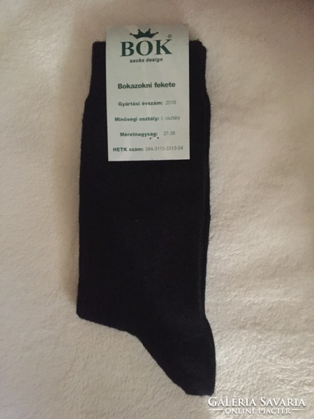 Bok military unisex socks summer black military training / thin black socks 37-38