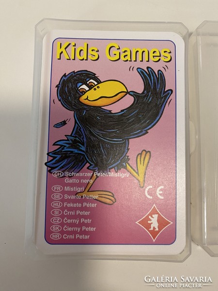 Fekete Péter kártyajáték (kb. 1996) 32 db-os szett, hibátlan