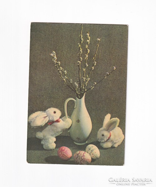 H:18 Húsvéti Üdvözlő képeslap Képzőművészeti