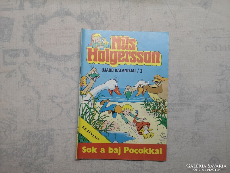 Nils Holgersson 3. - Sok a baj Pocokkal