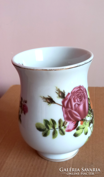 Rose patterned mug