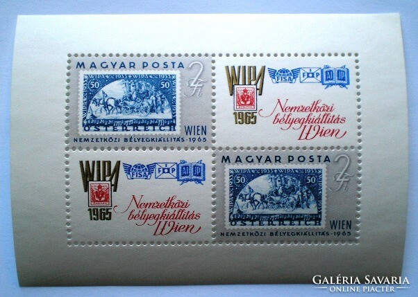 B47 / 1965 wipa small sheet of mail