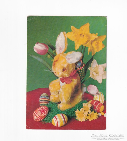 H:16 Húsvéti Üdvözlő képeslap Képzőművészeti
