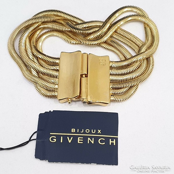 Givenchy 18kt gold-plated bracelet (faulty)