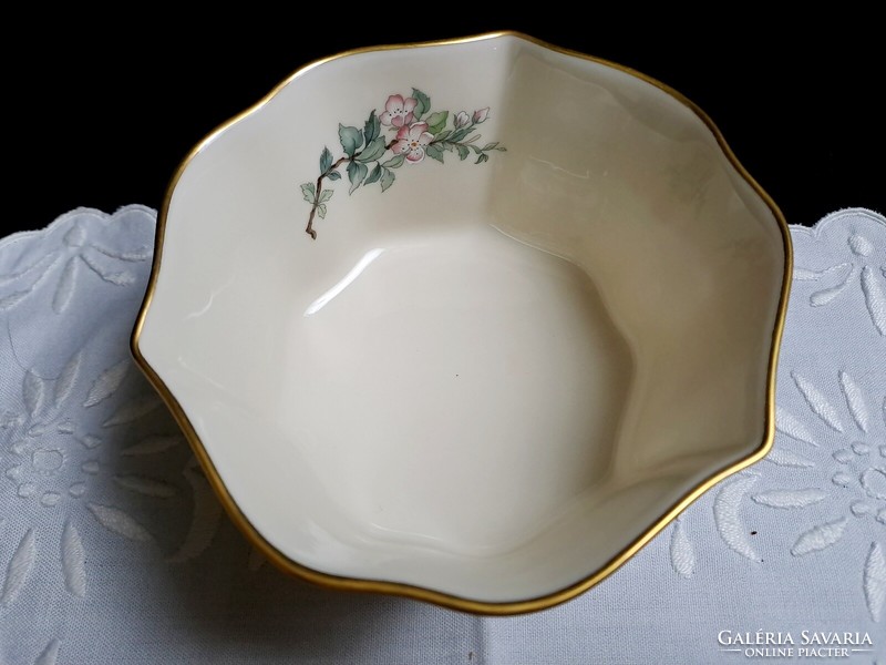 Gyönyörű és ritka Lenox Serenade (Made In U.S.A.) porcelán kínáló tálka, tál