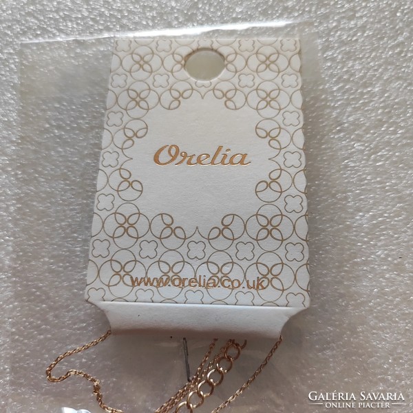 New! Orelia gold-plated necklace